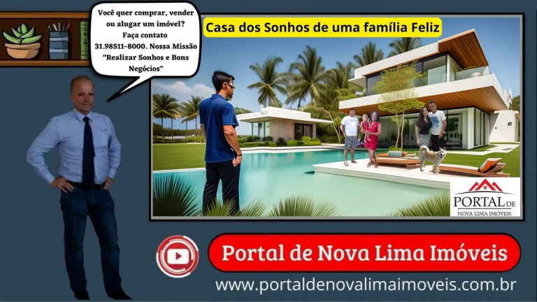 Imagem Casa com 3 Quartos à Venda,  em Pau Pombo - Nova Lima
