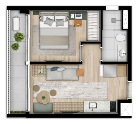 Imagem Apartamento com 1 Quarto à Venda, 32 m² em Ipiranga - São Paulo Imagem Apartamento com 1 Quarto à Venda, 32 m² em Ipiranga - São Paulo