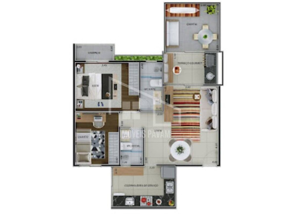 Imagem Apartamento com 2 Quartos à Venda, 57 m² em Jardim Do Mar - São Bernardo Do Campo Imagem Apartamento com 2 Quartos à Venda, 57 m² em Jardim Do Mar - São Bernardo Do Campo