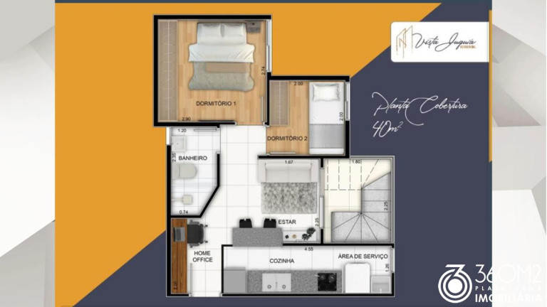 Apartamento com 2 Quartos à Venda, 80 m² em Jardim Cristiane - Santo André