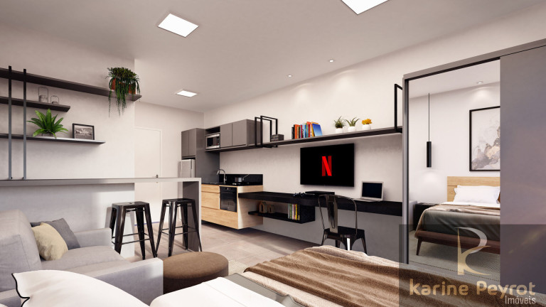 Imagem Imóvel com 1 Quarto à Venda, 25 m² em Cristo Rei - São Leopoldo Imagem Imóvel com 1 Quarto à Venda, 25 m² em Cristo Rei - São Leopoldo