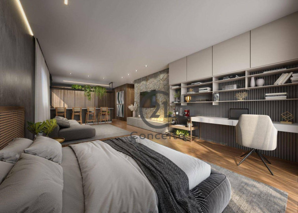 Imagem Apartamento com 1 Quarto à Venda, 51 m² em Kobrasol - São José Imagem Apartamento com 1 Quarto à Venda, 51 m² em Kobrasol - São José