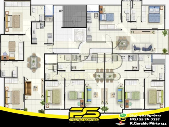 Imagem Apartamento com 2 Quartos à Venda, 52 m² em Intermares - Cabedelo Imagem Apartamento com 2 Quartos à Venda, 52 m² em Intermares - Cabedelo
