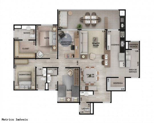 Imagem Imóvel com 4 Quartos à Venda, 141 m² em Jardim Campos Elísios - Jundiaí Imagem Imóvel com 4 Quartos à Venda, 141 m² em Jardim Campos Elísios - Jundiaí