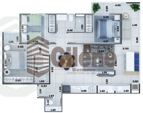 Imagem Apartamento com 3 Quartos à Venda, 86 m² em Itaguá - Ubatuba Imagem Apartamento com 3 Quartos à Venda, 86 m² em Itaguá - Ubatuba