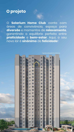 Apartamento com 2 Quartos à Venda, 34 m² em Vila Sul Americana - Carapicuíba