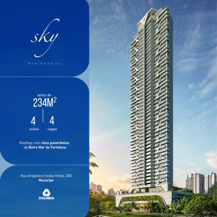 Apartamento com 4 Quartos à Venda, 238 m² em Mucuripe - Fortaleza