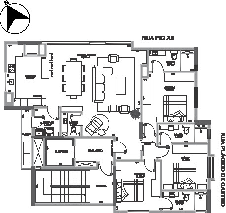 Imagem Apartamento com 3 Quartos à Venda, 107 m² em Vila Lucas Araujo - Passo Fundo Imagem Apartamento com 3 Quartos à Venda, 107 m² em Vila Lucas Araujo - Passo Fundo