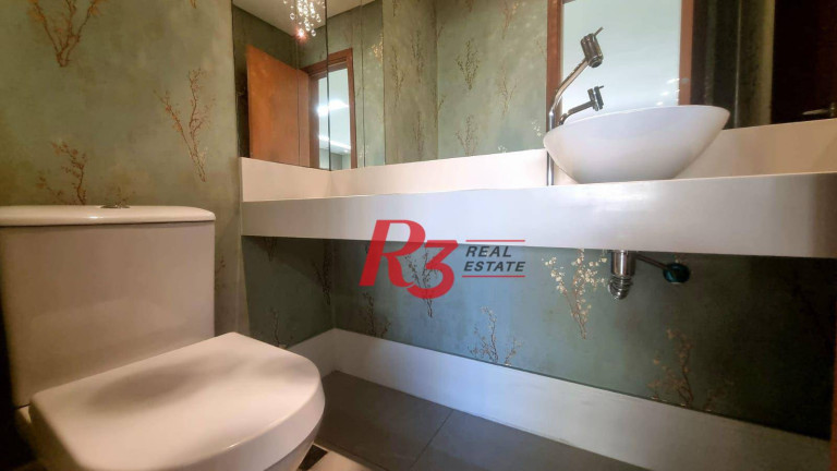 Imagem Apartamento com 3 Quartos para Alugar, 178 m² em Gonzaga - Santos Imagem Apartamento com 3 Quartos para Alugar, 178 m² em Gonzaga - Santos