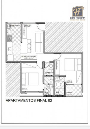 Imagem Apartamento com 2 Quartos à Venda, 53 m² em Bessa - João Pessoa Imagem Apartamento com 2 Quartos à Venda, 53 m² em Bessa - João Pessoa