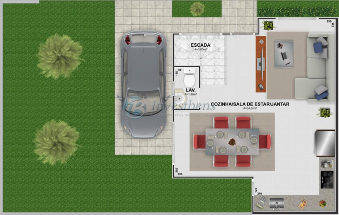 Imagem Casa de Condomínio com 3 Quartos à Venda, 105 m² em Uberaba - Curitiba