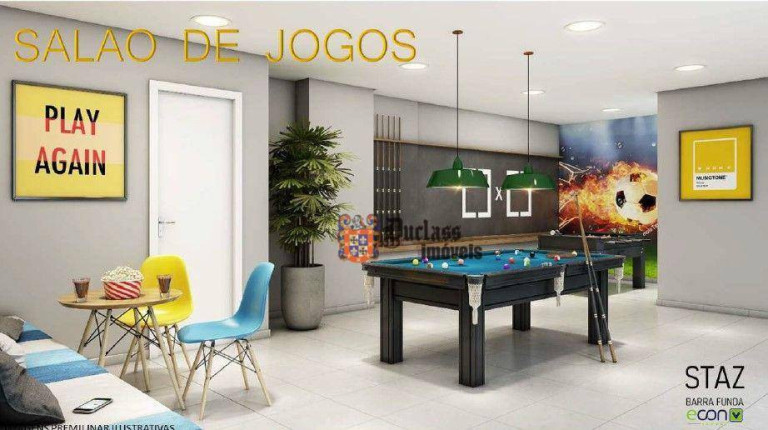 Imagem Apartamento com 2 Quartos à Venda, 39 m² em Barra Funda - São Paulo Imagem Apartamento com 2 Quartos à Venda, 39 m² em Barra Funda - São Paulo