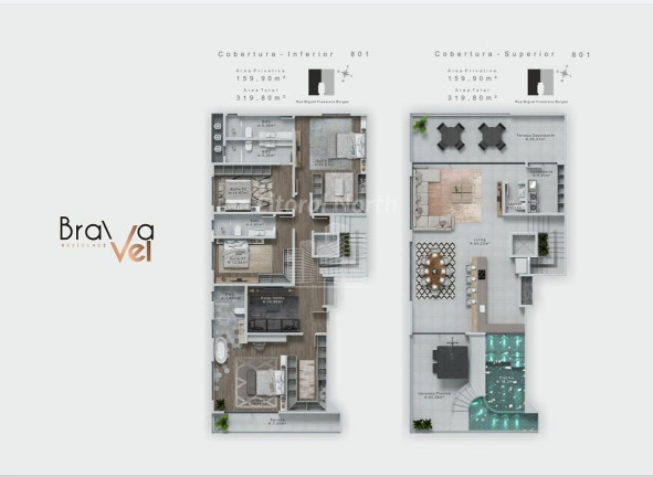 Imagem Apartamento com 3 Quartos à Venda, 161 m² em Praia Brava - Itajaí