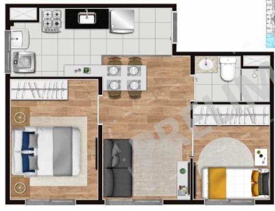 Imagem Apartamento com 1 Quarto à Venda, 34 m² em Cambuci - São Paulo Imagem Apartamento com 1 Quarto à Venda, 34 m² em Cambuci - São Paulo