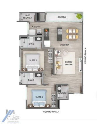 Imagem Apartamento com 3 Quartos à Venda, 99 m² em Itaguá - Ubatuba Imagem Apartamento com 3 Quartos à Venda, 99 m² em Itaguá - Ubatuba
