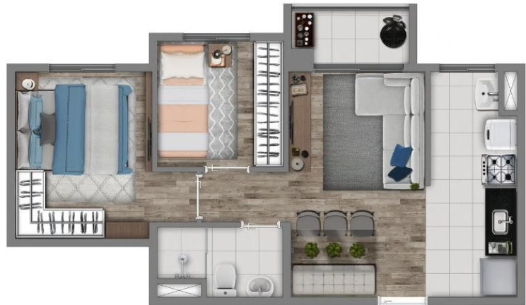 Imagem Apartamento com 2 Quartos à Venda, 38 m² em Jardim Prudência - São Paulo Imagem Apartamento com 2 Quartos à Venda, 38 m² em Jardim Prudência - São Paulo