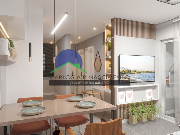 Imagem Apartamento com 2 Quartos à Venda, 50 m² em Loteamento Jardim Sol Nascente - Jacareí