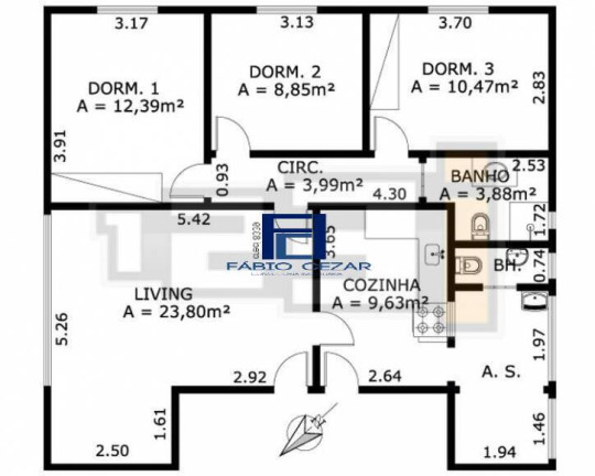 Imagem Apartamento com 3 Quartos à Venda, 85 m² em Madalena - Recife