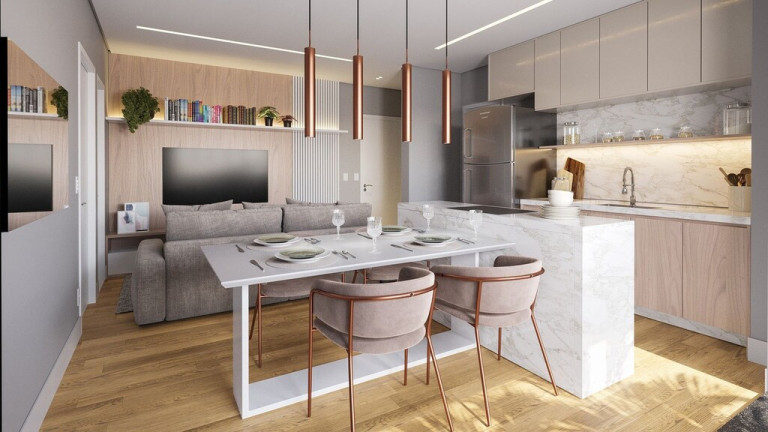 Imagem Apartamento com 3 Quartos à Venda, 85 m² em Boa Vista - Curitiba