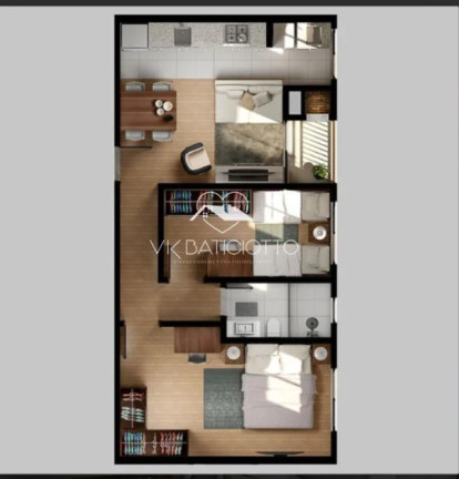 Imagem Apartamento com 2 Quartos à Venda, 57 m² em Jardim Alvorada - Maringá Imagem Apartamento com 2 Quartos à Venda, 57 m² em Jardim Alvorada - Maringá