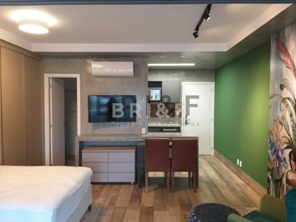 Imagem Apartamento com 1 Quarto para Alugar, 41 m² em Brooklin - São Paulo Imagem Apartamento com 1 Quarto para Alugar, 41 m² em Brooklin - São Paulo