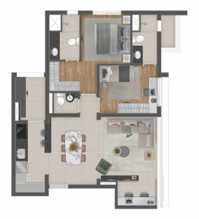 Imagem Apartamento com 2 Quartos à Venda, 77 m² em Pinheiros - São Paulo Imagem Apartamento com 2 Quartos à Venda, 77 m² em Pinheiros - São Paulo