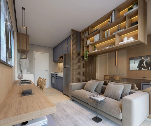 Imagem Imóvel com 2 Quartos à Venda, 34 m² em Campo Grande - São Paulo Imagem Imóvel com 2 Quartos à Venda, 34 m² em Campo Grande - São Paulo