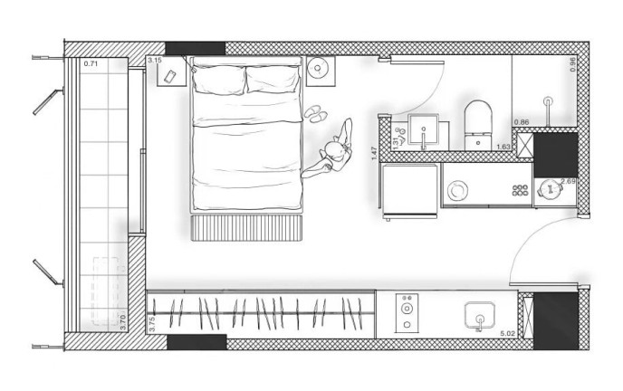 Imagem Imóvel com 1 Quarto à Venda, 34 m² em Pinheiros - São Paulo