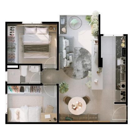 Imagem Apartamento com 2 Quartos à Venda, 42 m² em Sítio São José - Santo André Imagem Apartamento com 2 Quartos à Venda, 42 m² em Sítio São José - Santo André