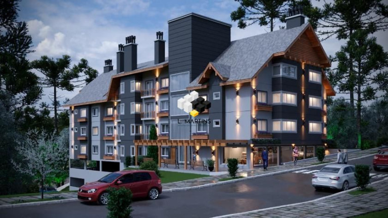Apartamento com 1 Quarto à Venda, 82 m² em Moura - Gramado