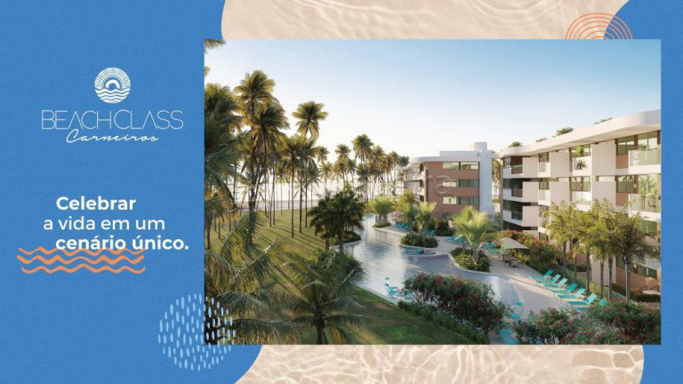 Imagem Apartamento com 1 Quarto à Venda, 32 m² em Praia Dos Carneiros - Tamandaré Imagem Apartamento com 1 Quarto à Venda, 32 m² em Praia Dos Carneiros - Tamandaré