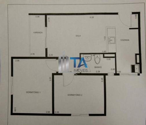 Imagem Imóvel com 2 Quartos à Venda, 51 m² em Jardim Do Lago Continuação - Campinas Imagem Imóvel com 2 Quartos à Venda, 51 m² em Jardim Do Lago Continuação - Campinas