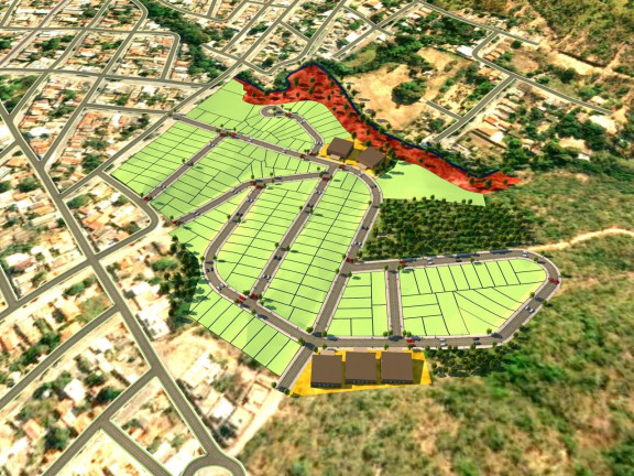 Terreno à Venda, 300 m² em Residencial Cidade Nova - Três Marias
