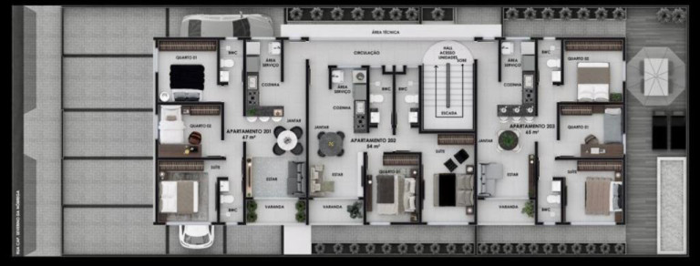 Imagem Apartamento com 3 Quartos à Venda, 65 m² em Jardim São Paulo - João Pessoa Imagem Apartamento com 3 Quartos à Venda, 65 m² em Jardim São Paulo - João Pessoa