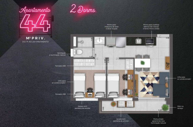 Imagem Apartamento à Venda,  em Vila Buarque - São Paulo