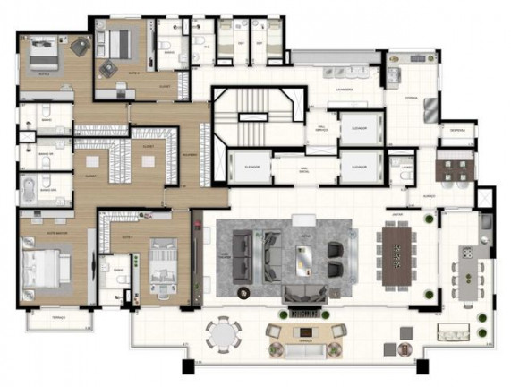 Imagem Apartamento com 4 Quartos à Venda, 403 m² em Moema - São Paulo Imagem Apartamento com 4 Quartos à Venda, 403 m² em Moema - São Paulo