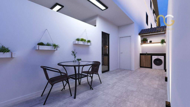 Sobrado com 2 Quartos à Venda, 111 m² em Canto Do Forte - Praia Grande