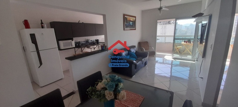 Imagem Apartamento com 2 Quartos à Venda, 82 m² em Guilhermina - Praia Grande