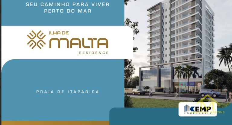 Imagem Apartamento com 2 Quartos à Venda, 56 m² em Praia De Itaparica - Vila Velha Imagem Apartamento com 2 Quartos à Venda, 56 m² em Praia De Itaparica - Vila Velha