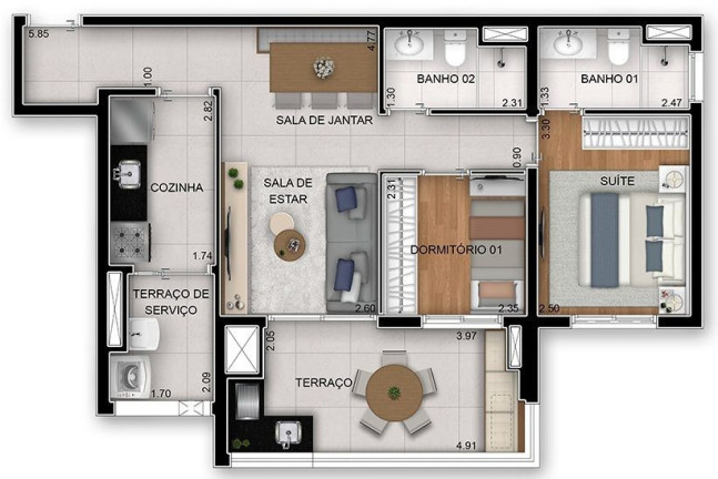 Imagem Apartamento com 3 Quartos à Venda, 91 m² em Vila Prudente - São Paulo Imagem Apartamento com 3 Quartos à Venda, 91 m² em Vila Prudente - São Paulo