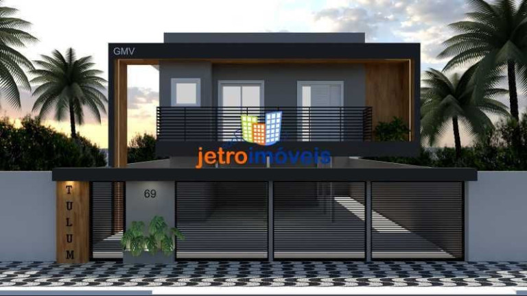 Sobrado com 2 Quartos à Venda, 45 m² em Canto Do Forte - Praia Grande