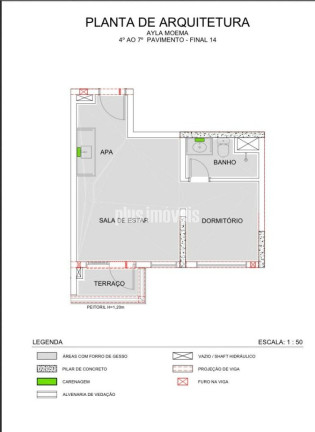 Imagem Apartamento com 1 Quarto à Venda, 25 m² em Moema - São Paulo Imagem Apartamento com 1 Quarto à Venda, 25 m² em Moema - São Paulo