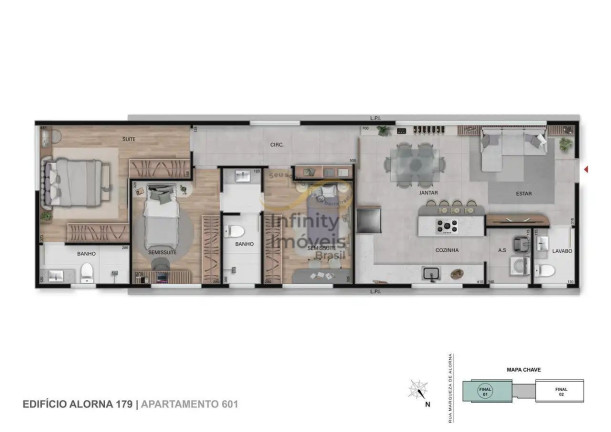 Imagem Apartamento com 3 Quartos à Venda, 125 m² em Serra - Belo Horizonte Imagem Apartamento com 3 Quartos à Venda, 125 m² em Serra - Belo Horizonte