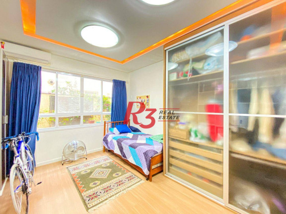 Imagem Casa com 3 Quartos à Venda, 165 m² em Embaré - Santos Imagem Casa com 3 Quartos à Venda, 165 m² em Embaré - Santos
