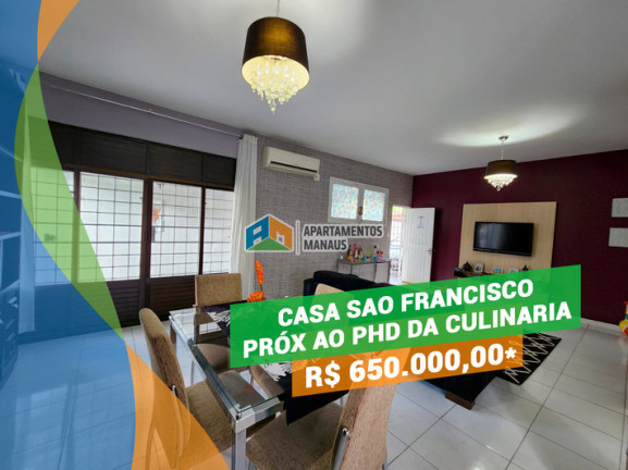 Imagem Casa com 4 Quartos à Venda, 435 m² em São Francisco - Manaus Imagem Casa com 4 Quartos à Venda, 435 m² em São Francisco - Manaus