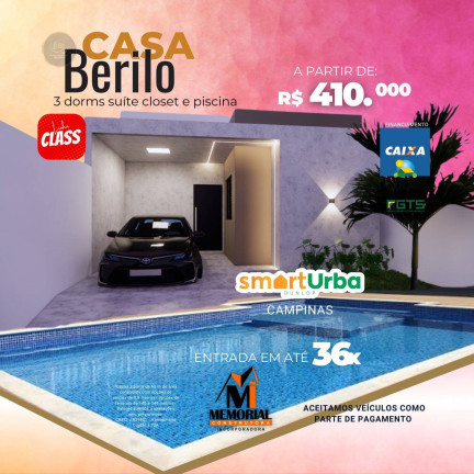 Casa com 2 Quartos à Venda, 42 m² em Jd. Nova Maracana - Campinas