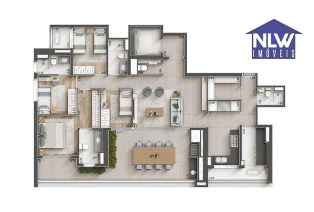Imagem Apartamento com 4 Quartos à Venda, 157 m² em Mooca - São Paulo Imagem Apartamento com 4 Quartos à Venda, 157 m² em Mooca - São Paulo