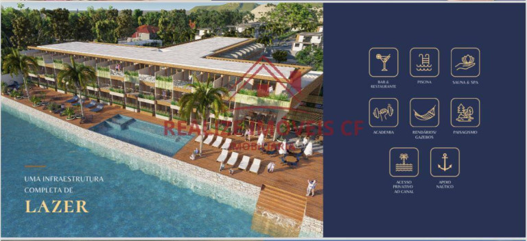 Apartamento com 1 Quarto à Venda,  em Passagem - Cabo Frio