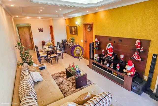 Imagem Apartamento com 3 Quartos à Venda, 137 m² em Aparecida - Santos Imagem Apartamento com 3 Quartos à Venda, 137 m² em Aparecida - Santos