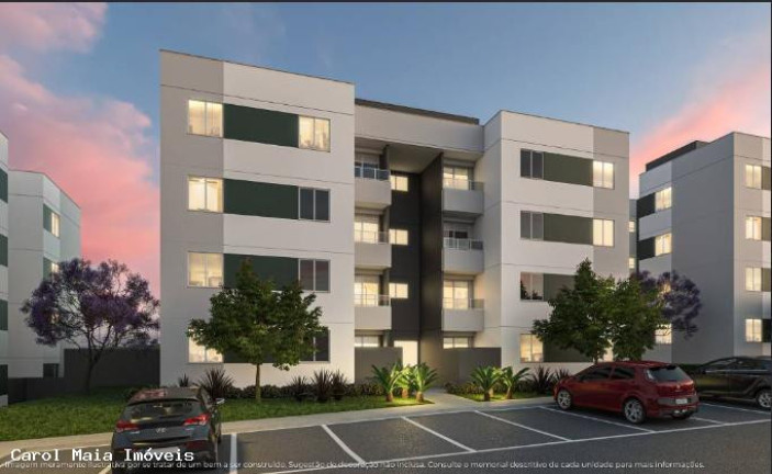Apartamento com 3 Quartos à Venda, 59 m² em Colonial - Contagem